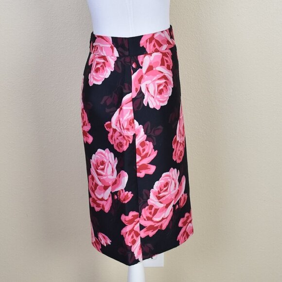Kate Spade Rosa Roses Pencil Skirt 2 - Picture 5 of 8